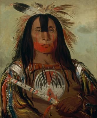 Native American Indian chief