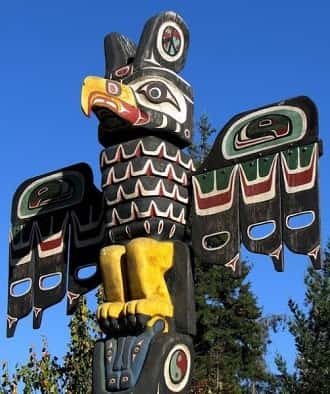 Beautiful Totem Pole